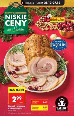 Biedronka - gazetka promocyjna Od niedzieli, Z ladą tradycyjną od niedzieli 21.12 do soboty 27.12 - strona 4
