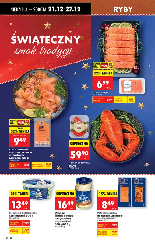 Biedronka - gazetka promocyjna Gazetka, Z ladą tradycyjną od niedzieli 21.12 do soboty 27.12 - strona 38
