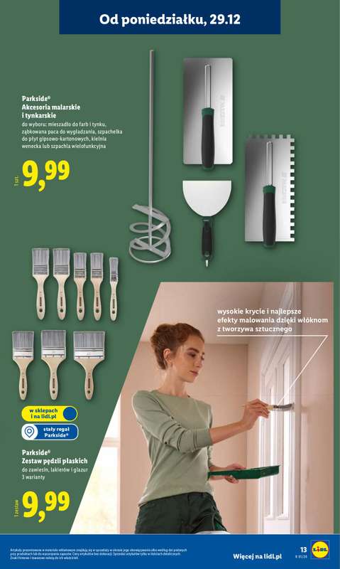 Lidl - gazetka promocyjna Katalog od poniedziałku 29.12 do soboty 03.01 - strona 13