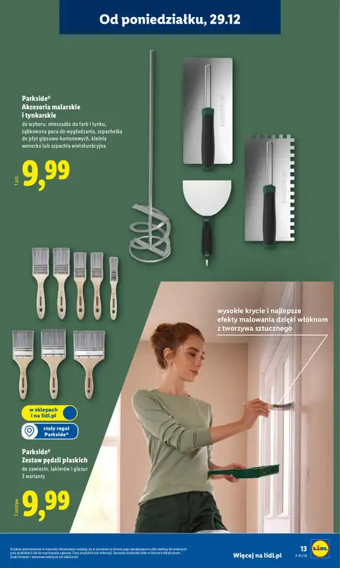 Lidl - gazetka promocyjna Katalog od poniedziałku 29.12 do soboty 03.01 - strona 13