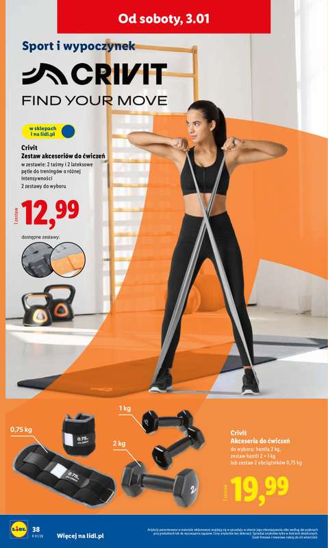 Lidl - gazetka promocyjna Katalog od poniedziałku 29.12 do soboty 03.01 - strona 44