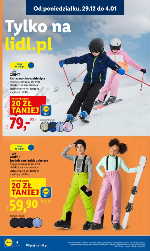 Lidl - gazetka promocyjna Katalog od poniedziałku 29.12 do soboty 03.01 - strona 6