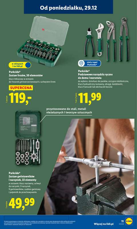 Lidl - gazetka promocyjna Katalog od poniedziałku 29.12 do soboty 03.01 - strona 11