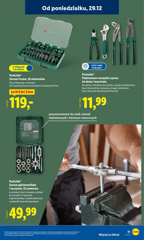 Lidl - gazetka promocyjna Katalog od poniedziałku 29.12 do soboty 03.01 - strona 11