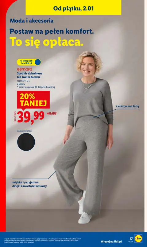 Lidl - gazetka promocyjna Katalog od poniedziałku 29.12 do soboty 03.01 - strona 21