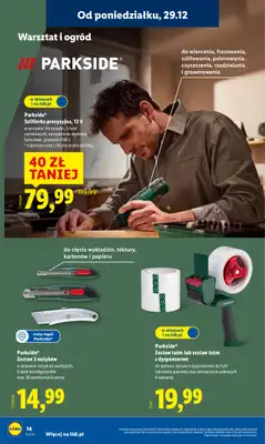 Lidl - gazetka promocyjna Katalog od poniedziałku 29.12 do soboty 03.01 - strona 14