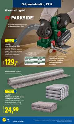 Lidl - gazetka promocyjna Katalog od poniedziałku 29.12 do soboty 03.01 - strona 12