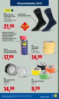 Lidl - gazetka promocyjna Katalog od poniedziałku 29.12 do soboty 03.01 - strona 15