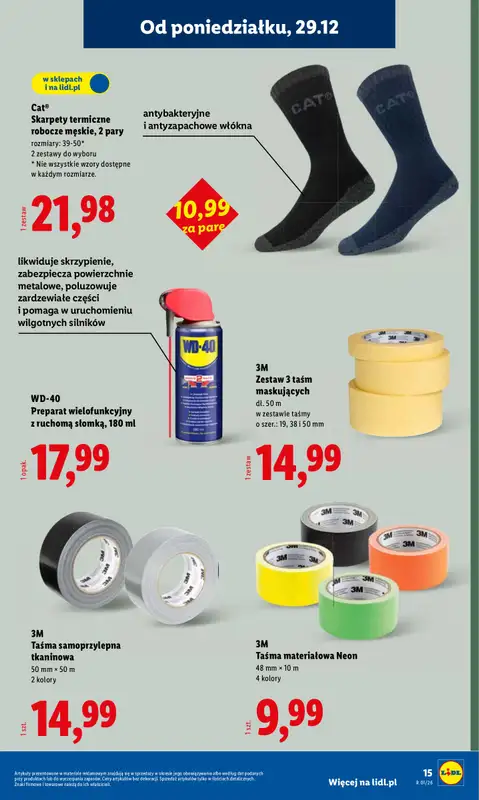 Lidl - gazetka promocyjna Katalog od poniedziałku 29.12 do soboty 03.01 - strona 15