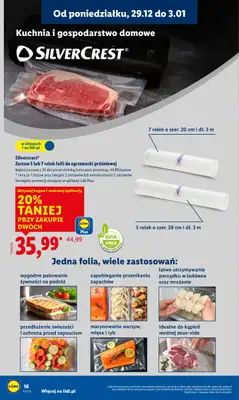 Lidl - gazetka promocyjna Katalog od poniedziałku 29.12 do soboty 03.01 - strona 16