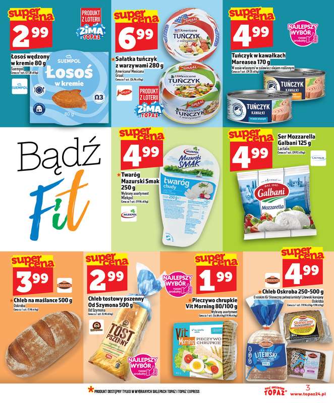 TOPAZ - gazetka promocyjna Gazetka od piątku 02.01 do środy 07.01 - strona 3