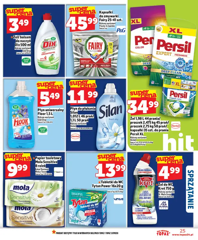 TOPAZ - gazetka promocyjna Gazetka od piątku 02.01 do środy 07.01 - strona 25