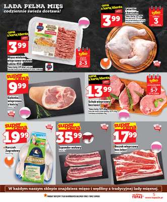 TOPAZ - gazetka promocyjna Gazetka od piątku 02.01 do środy 07.01 - strona 5