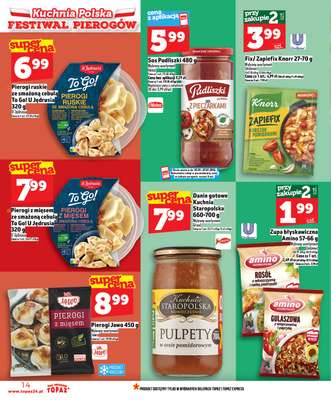 TOPAZ - gazetka promocyjna Gazetka od piątku 02.01 do środy 07.01 - strona 14