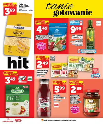 TOPAZ - gazetka promocyjna Gazetka od piątku 02.01 do środy 07.01 - strona 12