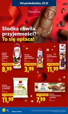 Lidl - gazetka promocyjna Oferta od poniedziałku od poniedziałku 22.12 do wtorku 23.12 - strona 42