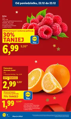 Lidl - gazetka promocyjna Oferta od poniedziałku od poniedziałku 22.12 do wtorku 23.12 - strona 8