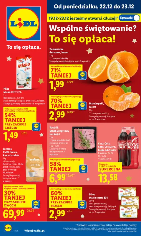 Lidl - gazetka promocyjna Oferta od poniedziałku  