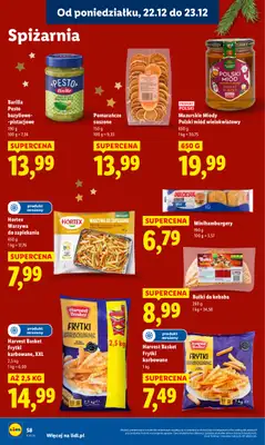 Lidl - gazetka promocyjna Oferta od poniedziałku od poniedziałku 22.12 do wtorku 23.12 - strona 60