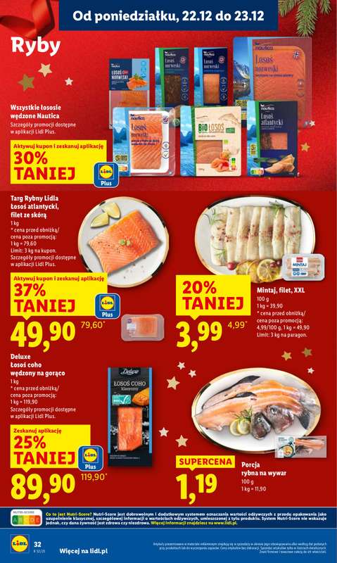 Lidl - gazetka promocyjna Oferta od poniedziałku od poniedziałku 22.12 do wtorku 23.12 - strona 34