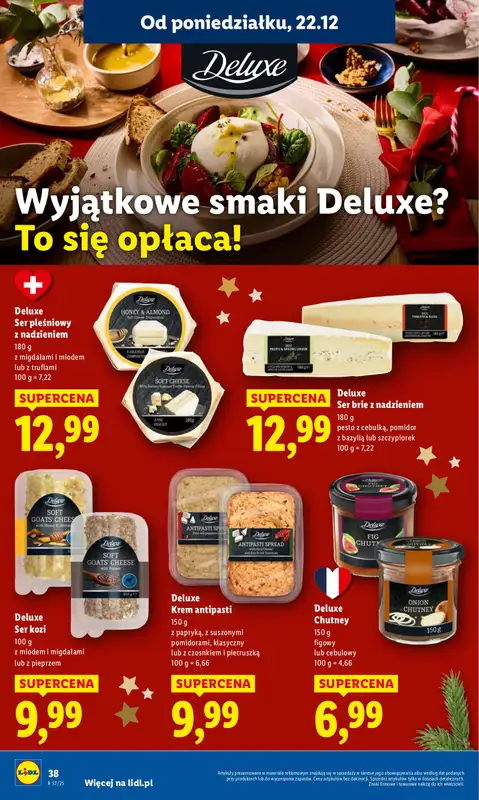 Lidl - gazetka promocyjna Oferta od poniedziałku od poniedziałku 22.12 do wtorku 23.12 - strona 40