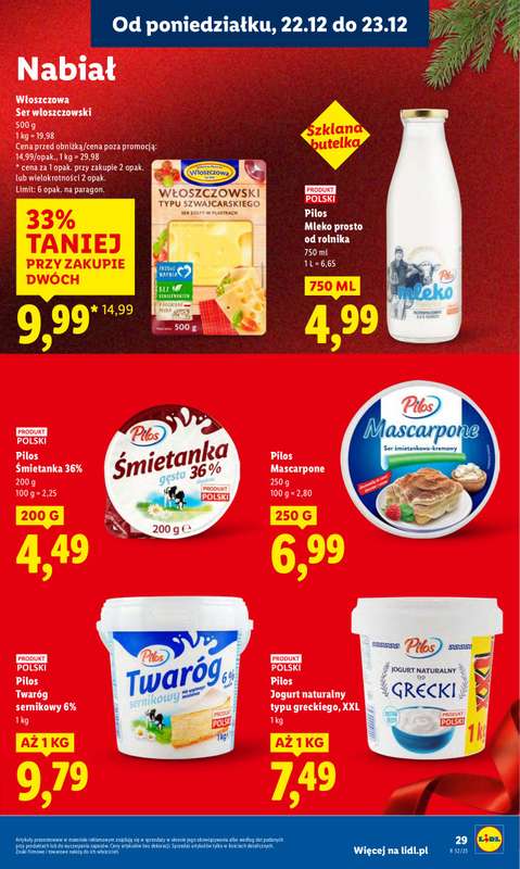Lidl - gazetka promocyjna Oferta od poniedziałku od poniedziałku 22.12 do wtorku 23.12 - strona 31