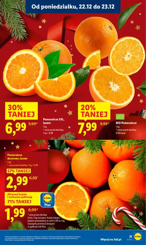 Lidl - gazetka promocyjna Oferta od poniedziałku od poniedziałku 22.12 do wtorku 23.12 - strona 23