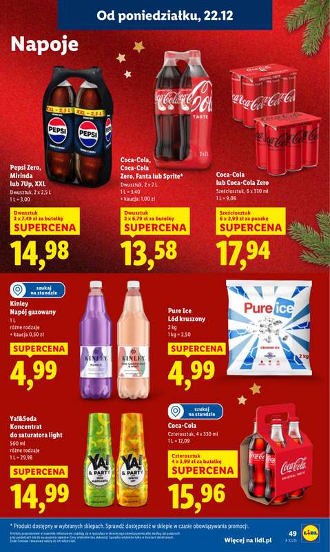Lidl - gazetka promocyjna Oferta od poniedziałku od poniedziałku 22.12 do wtorku 23.12 - strona 51