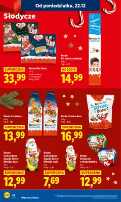 Lidl - gazetka promocyjna Oferta od poniedziałku od poniedziałku 22.12 do wtorku 23.12 - strona 44