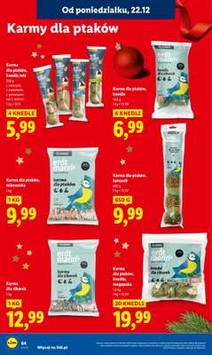 Lidl - gazetka promocyjna Oferta od poniedziałku od poniedziałku 22.12 do wtorku 23.12 - strona 66