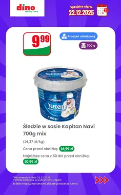 Dino - gazetka promocyjna Specjalna oferta na 22.12.2025 - promocje spoza gazetki od poniedziałku 22.12 do poniedziałku 22.12 - strona 5