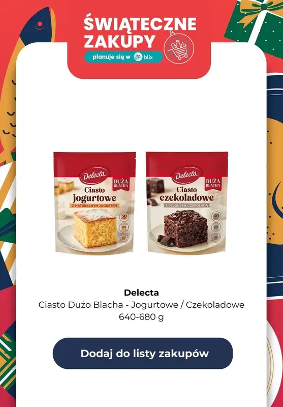 Auchan - gazetka promocyjna Świąteczna Lista Zakupów w Auchan!   - strona 3