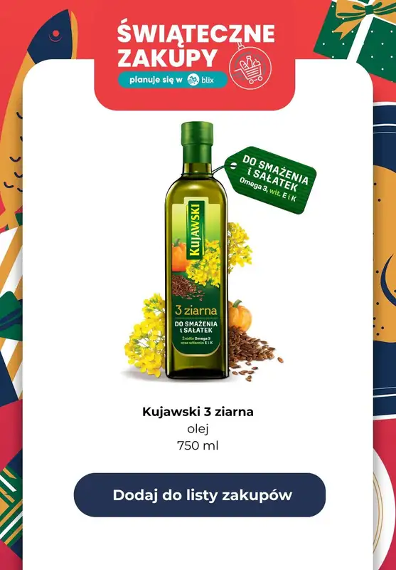 Auchan - gazetka promocyjna Świąteczna Lista Zakupów w Auchan! od poniedziałku 15.12 do wtorku 23.12 - strona 24