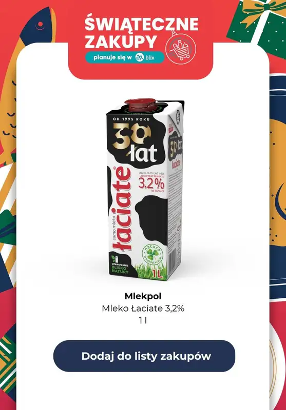 Auchan - gazetka promocyjna Świąteczna Lista Zakupów w Auchan! od poniedziałku 15.12 do wtorku 23.12 - strona 16