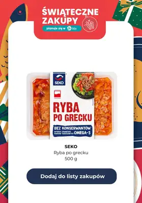 Auchan - gazetka promocyjna Świąteczna Lista Zakupów w Auchan! od poniedziałku 15.12 do wtorku 23.12 - strona 22