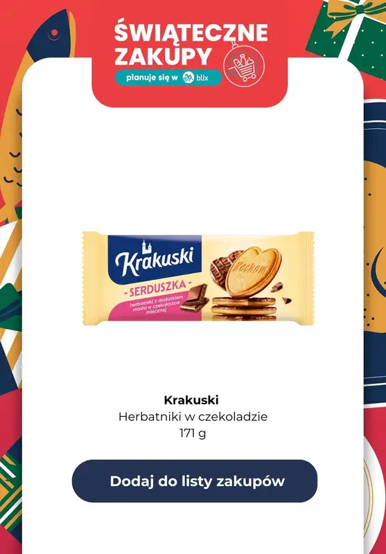 Auchan - gazetka promocyjna Świąteczna Lista Zakupów w Auchan! od poniedziałku 15.12 do wtorku 23.12 - strona 9