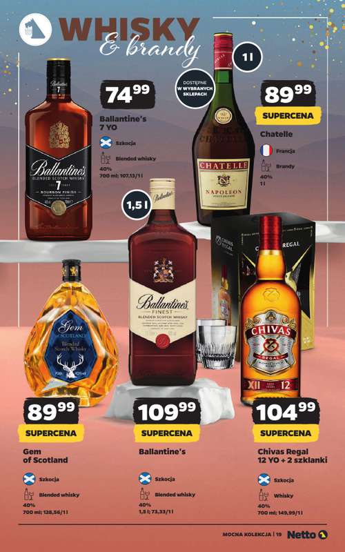 Netto - gazetka promocyjna Mocna kolekcja od poniedziałku 22.12 do soboty 03.01 - strona 19