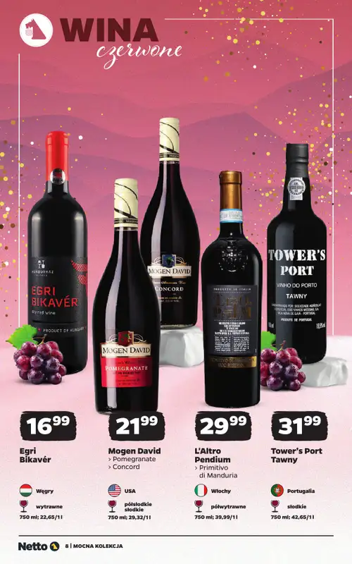 Netto - gazetka promocyjna Mocna kolekcja od poniedziałku 22.12 do soboty 03.01 - strona 8