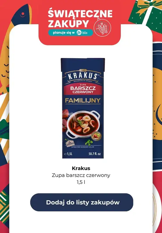 Lidl - gazetka promocyjna Świąteczna Lista Zakupów w Lidlu! od poniedziałku 15.12 do wtorku 23.12 - strona 15