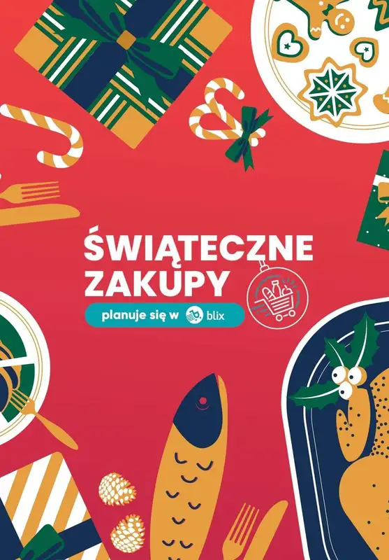 Dino - gazetka promocyjna Świąteczna Lista Zakupów w Dino!  