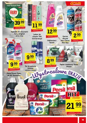 Gram Market - gazetka promocyjna Gazetka od poniedziałku 29.12 do poniedziałku 05.01 - strona 16