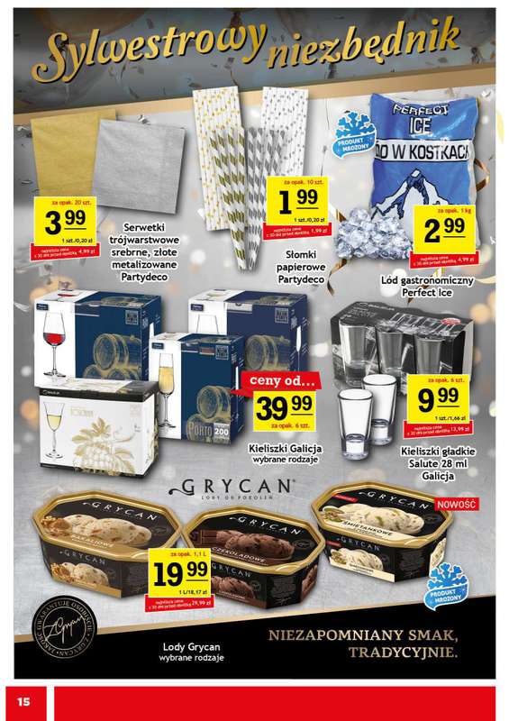 Gram Market - gazetka promocyjna Gazetka od poniedziałku 29.12 do poniedziałku 05.01 - strona 15