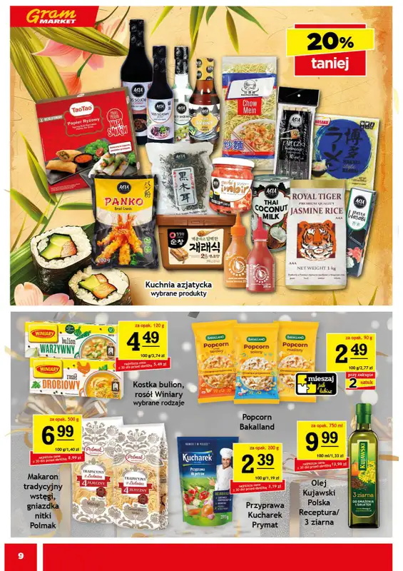 Gram Market - gazetka promocyjna Gazetka od poniedziałku 29.12 do poniedziałku 05.01 - strona 9