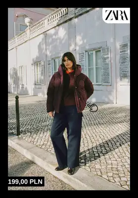 Zara - gazetka promocyjna Ciepłe kurtki puchowe dla niej od poniedziałku 22.12  - strona 6