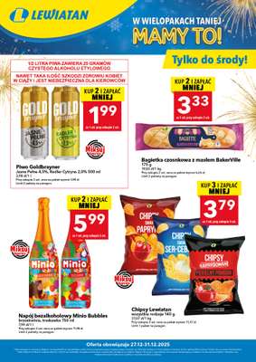 LEWIATAN - gazetka promocyjna Kupuj i zyskaj więcej od soboty 27.12 do środy 31.12