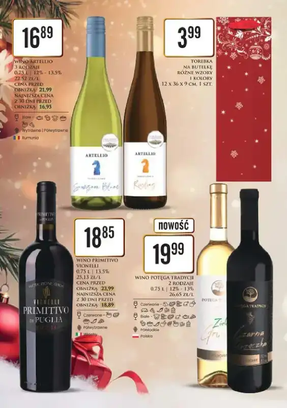 Dino - gazetka promocyjna Wina i szampany w Dino! od poniedziałku 22.12 do wtorku 23.12 - strona 6
