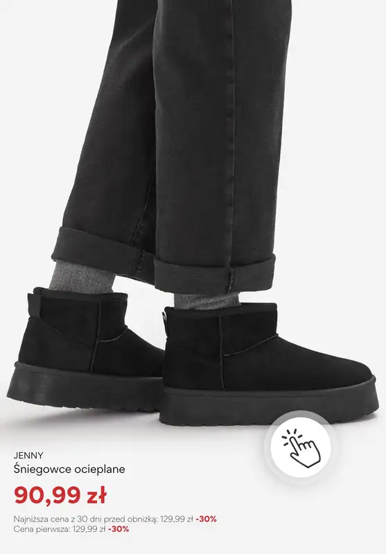 CCC - gazetka promocyjna Sezonowa WYPRZEDAŻ dla Niej od poniedziałku 22.12  - strona 5