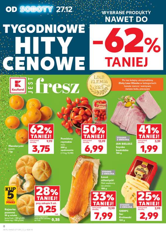 Kaufland - gazetka promocyjna Oferta Kaufland od soboty 27.12 do środy 31.12 - strona 8