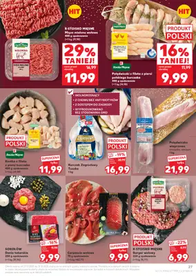 Kaufland - gazetka promocyjna Oferta Kaufland od soboty 27.12 do środy 31.12 - strona 27