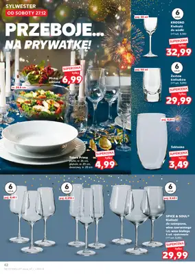 Kaufland - gazetka promocyjna Oferta Kaufland od soboty 27.12 do środy 31.12 - strona 42